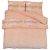 vidaXL Sengesett rosa 200x200 cm bomull