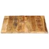 vidaXL Bordplate 100x80x3,8 cm naturlig kant grovt heltre mangotre