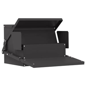 vidaXL Kylling Trampefr&oslash; Svart 50 x 40 x 29 cm 2 kg Kaldvalsget St&aring;l