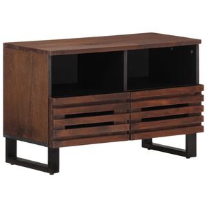 vidaXL TV-benk brun 70x34x46 cm heltre mango