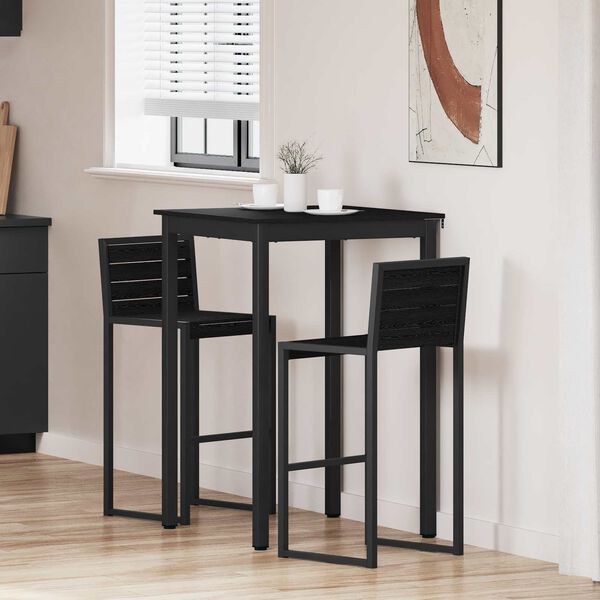 vidaXL St&aring;ende Bar Bord Konstruert tre