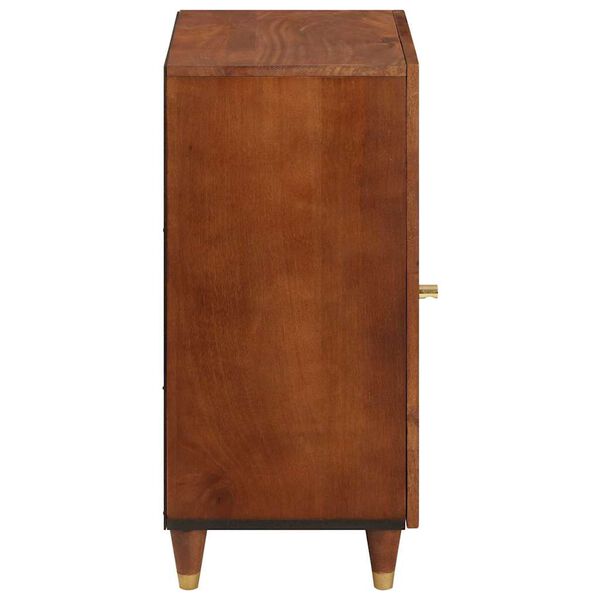 vidaXL Medieoppbevaringsskap og -hyller Brun 40 x 33.5 x 75 cm