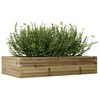 vidaXL Plantekasse 110x60x23 cm impregnert furu