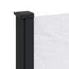 vidaXL Uttrekkbar sidemarkise hvit 117x300 cm