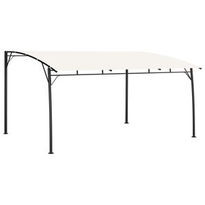 vidaXL Solskjerm markiser 4 x 3 x 2,55 m Krem