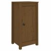 vidaXL Skjenker 2 stk honningbrun 39x35x80 cm heltre furu