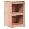 vidaXL Kj&oslash;kkenskap MEPPEL Brun Eik 55 x 55 x 92 cm Massiv furu