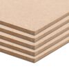 vidaXL Bordplater MDF 20 stk kvadratisk 60x60 cm 2,5 mm