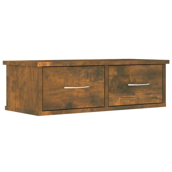 vidaXL TV-benk r&oslash;kt eik 60x26x18,5 cm konstruert tre