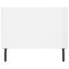 vidaXL Salongbord h&oslash;yglans hvit 90x50x40 cm konstruert tre