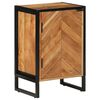 vidaXL Baderomsskap 40x30x60 cm heltre mango og jern