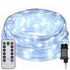 vidaXL Lyskabel med 120 LED Kald Hvit 5 m PVC