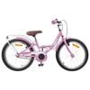 vidaXL Barnesykkel 20 Tommer for 6-11 &aring;r gammel Lys rosa