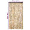 vidaXL Insektgardin 100x220 cm beige