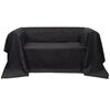 Mikro-semsket sofa overtrekk antrasitt 210 x 280 cm