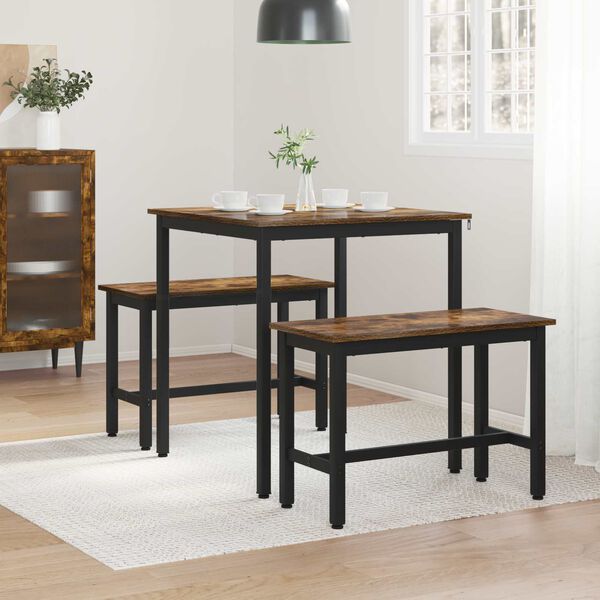 vidaXL Spisebord METALL