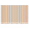 vidaXL Erstatningsduk for markise flerfarget stripe 5x3 m
