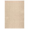vidaXL Teppe ZIZUR beige 200x290cm jute-utseende innend&oslash;rs og utend&oslash;rs