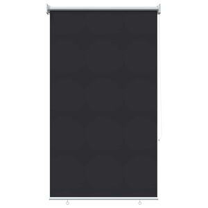 vidaXL Rullegardin UV-beskyttelse Antrasitt 100 x 140 cm Polyester