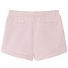 Barneshorts med snor blandet lyserosa 116