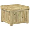 vidaXL Utend&oslash;rs putekasse Impregnert furu 58,5 x 60 x 47 cm
