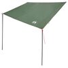 vidaXL Caravan Markise 240 x 350 cm Vanntett Gr&oslash;nn taft