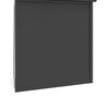 vidaXL Rullegardin Antrasitt 130 x 140 cm Aluminium og Polyuretan