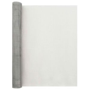 vidaXL Maskeskjerm 60 x 2000 cm 20 Mesh Rustfritt st&aring;l 201 S&oslash;lv