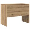 vidaXL Skrivebord Artisan Eik 100 x 50 x 76 cm