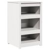 vidaXL Kj&oslash;kkenskap MEPPEL Hvit 55 x 55 x 92 cm Massiv furu