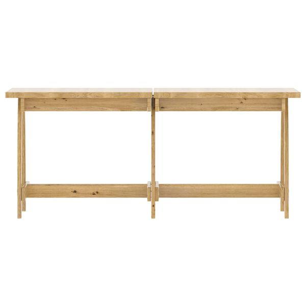 vidaXL Spisestue til hage 5 stk impregnert furu