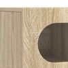 vidaXL TV-skap Sonoma eik 100 x 35 x 40 cm Konstruert tre