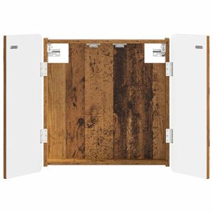 vidaXL Dartbrettskap ZWOLLE Gammelt tre 52,5 x 10,5 x 57,5 cm