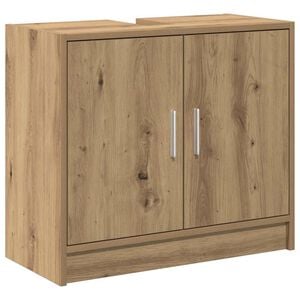 vidaXL Baderomsskap Artisan Eik 63 x 29 x 55 cm Konstruert tre