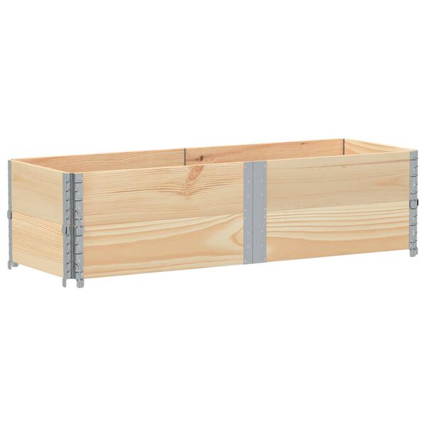 vidaXL Plantekasse 150x50 cm heltre furu