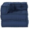 vidaXL Modul Hjørnesofa Indigo 70 x 70 x 56 cm stoff