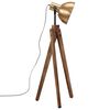 vidaXL Gulvlampe 25 W vintage messing 45x45x120 cm E27