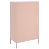 vidaXL Highboard rosa 68x39x113 cm st&aring;l