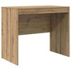 vidaXL Skrivebord med skuff 2 pcs Artisan Eik