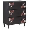 vidaXL Oppbevaringsskap Flerfarget 60 x 33,5 x 75 cm Massiv mango tre