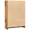 vidaXL Bokhylle gammelt tre 80x24x109 cm konstruert tre