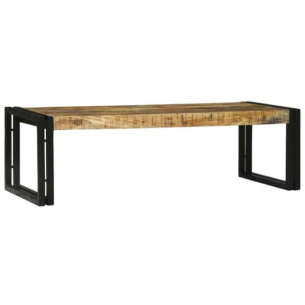 vidaXL Kaffebord 2 pcs Brun 48 x 40 x 40 cm heltre mango