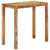 vidaXL Barbord 112x55x108 cm gjenvunnet heltre