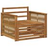 vidaXL Ute Midt Sofa Naturlig