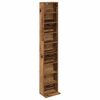 vidaXL CD skap Gammelt tre 33 x 23,5 x 175 cm Konstruert tre