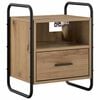 vidaXL Hengende Sengestativ Artisan eik 40 x 30 x 50 cm Konstruert tre