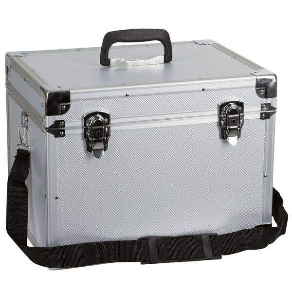 Kerbl Striglekasse AluSafe sølv 320137