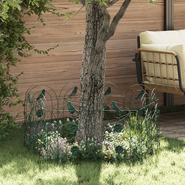 vidaXL Hage Hegning Espalier gr&oslash;nn 308,5 x 54,5 x 0,3 cm