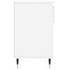 vidaXL Skoskap hvit 102x36x60 cm konstruert tre