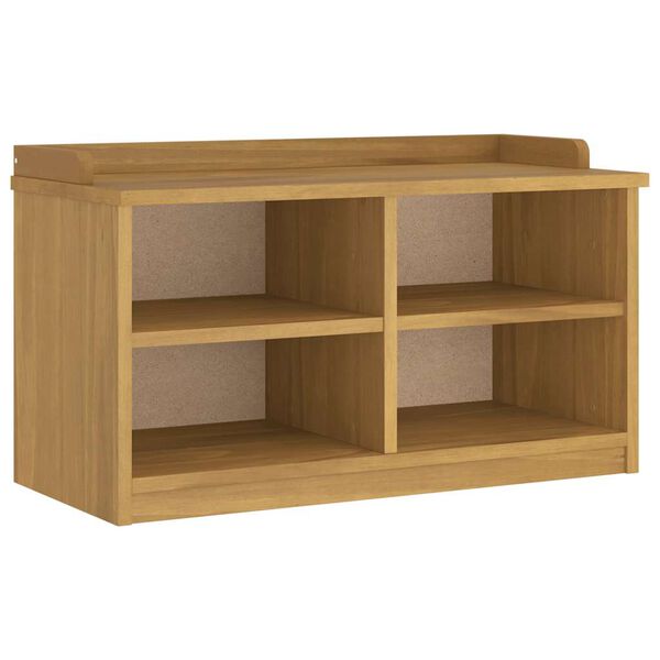 vidaXL Gangbenk SANDNES 87x40x50 cm heltre furu